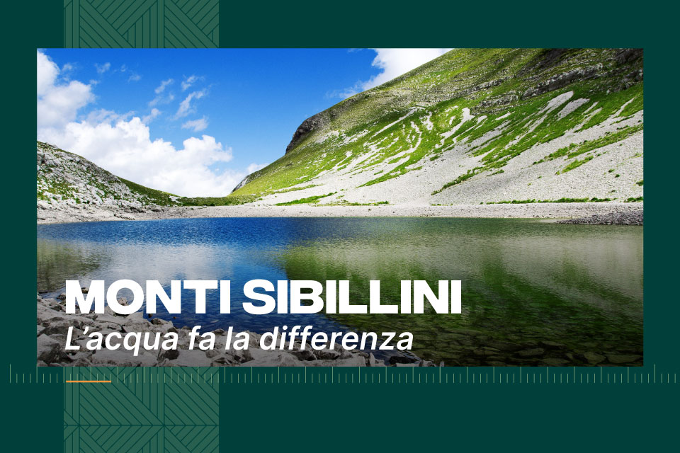 Monti Sibillini: l'acqua fa la differenza